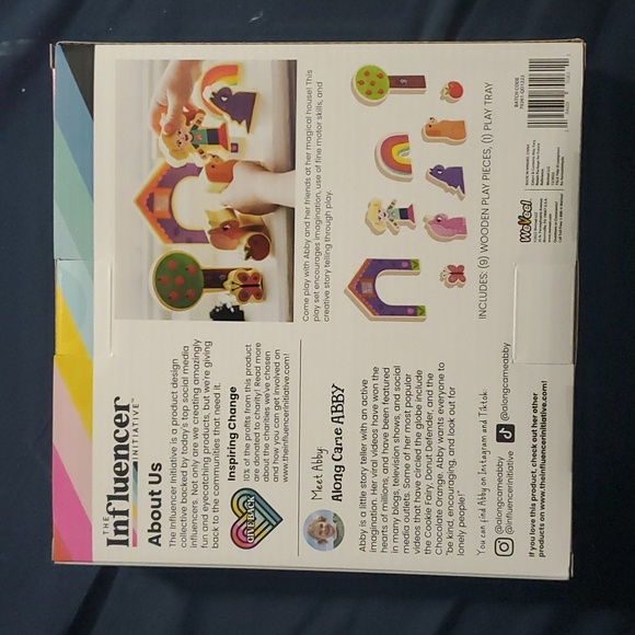 : Bundle of 4 The Influencer initiative creative imagination wooden play sets - Picture 7 of 9